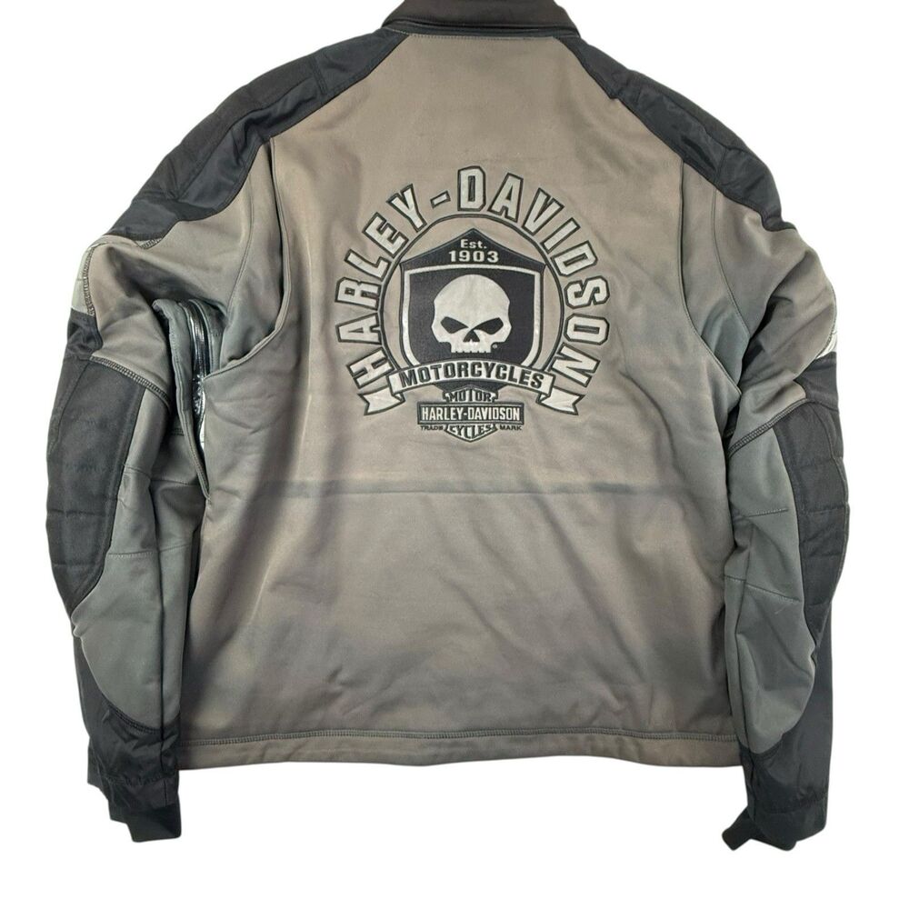 Harley Davidson Ridgeway Colorblocked Waterproof Riding Jacket Men Size Large - Picture 1 of 16